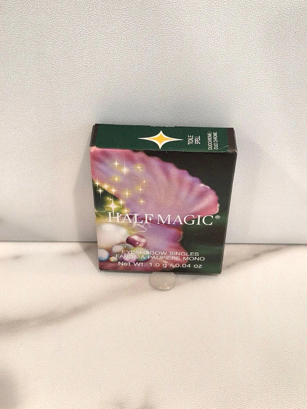 Half Magic Eyeshadow Singles In Tickle Spell (Gold With Icy Sparkle) - NIB